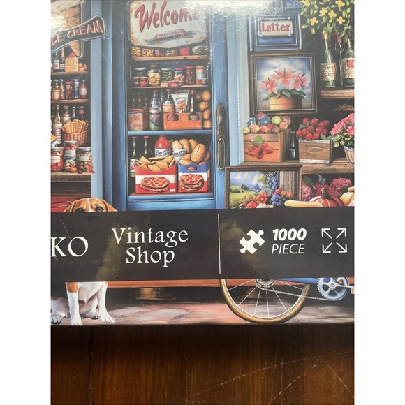 LORKAKO Welcome General Store Vintage Shop 1000 Piece Jigsaw Puzzle - Picture 6 of 10